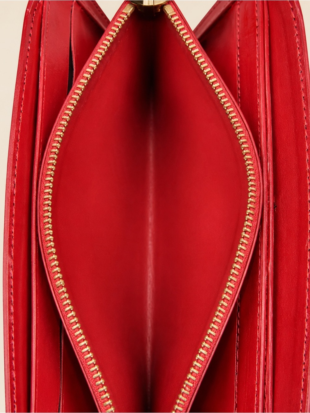 Louis Vuitton Monogram Vernis Zippy Wallet Red w/ Box - Picture 10 of 15